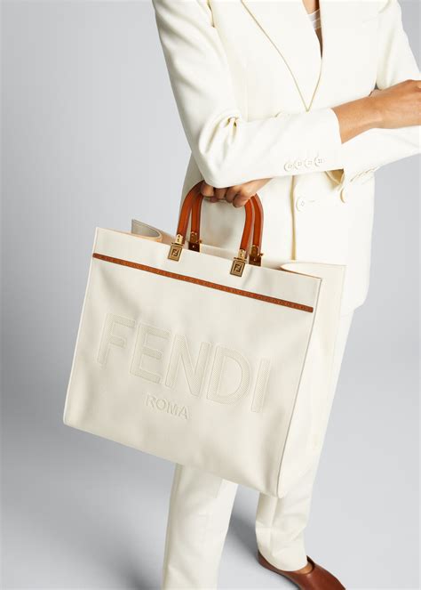 fendi sunshine tote large|fendi sunshine shopper small.